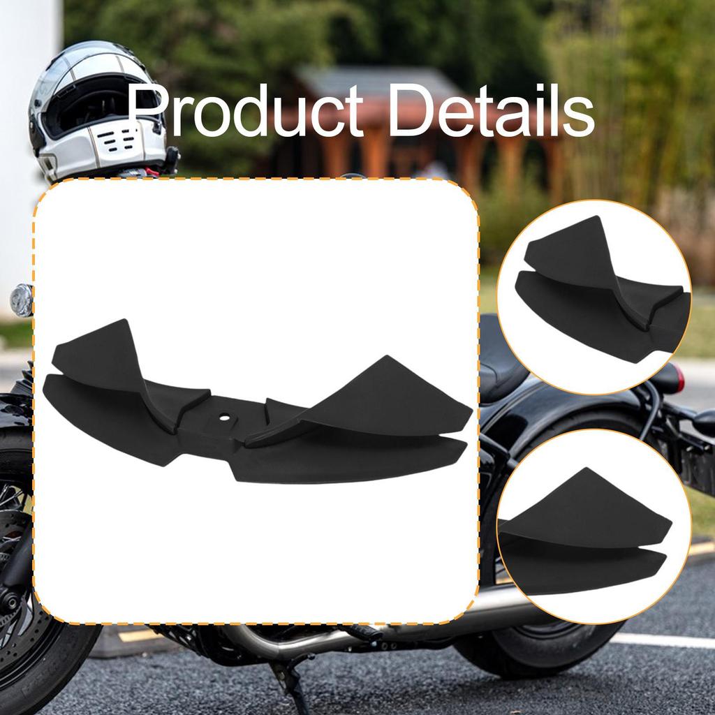 Aerodynamic Wing, Motorcycle Front Spoiler Kit, Wing Deflector for