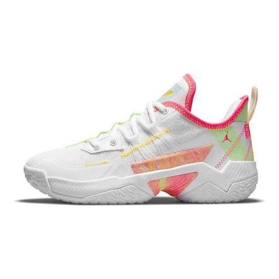 Air One Take 2 GS Yaz Ferahlığı Çocuk Spor Ayakkabıları Beyaz Lime-Glow Sitron-Pulse CZ0840-163
