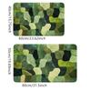 Abstract Forest Bath Mat - Simple Kitchen Shower Entryway Rug, Perfect New Home Gift & Bathroom Kitchen Decor Accessory