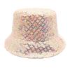 Spring Polyester Print Bucket Hat Fisherman Hat Outdoor Travel Sun Cap for Girl and Women 178