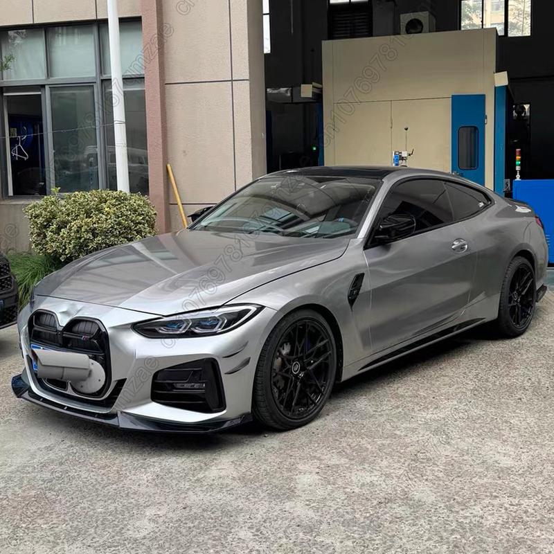 For BMW 4 Series G22 G23 420i 430i 430d M440i M 2021-2024 Front Bumper Splitter Lip Diffuser Spoiler Bumper Deflector Cover