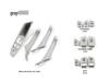 BMW 5 Series F10 F11 F18 Interior Door Handle Inner Shell