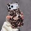 Lace Deer Pattern Silicone Phone Case For iPhone 17 Pro Max 11 12 13 14 15 16 Pro 17 Air 15 14 Plus X XS XR Soft Cover