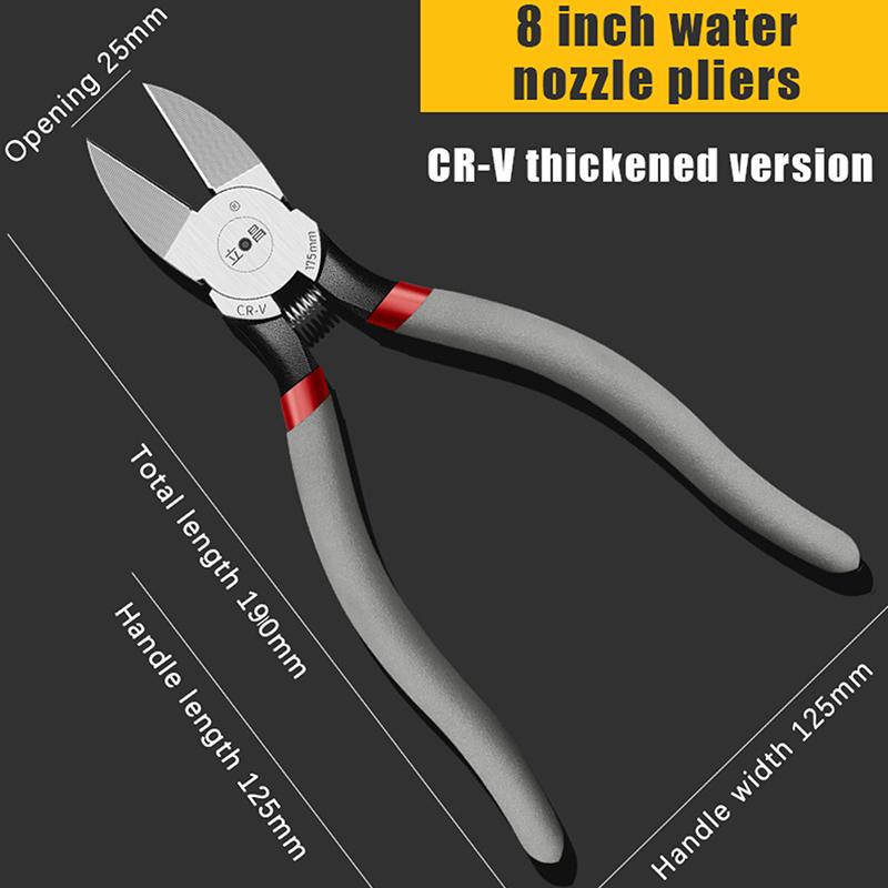 Electrician S Wire Cutters 6-Inch And 5-Inch Industrial Grade Diagonal Pliers Small Side-Jaw Hand Wire Cutters A3