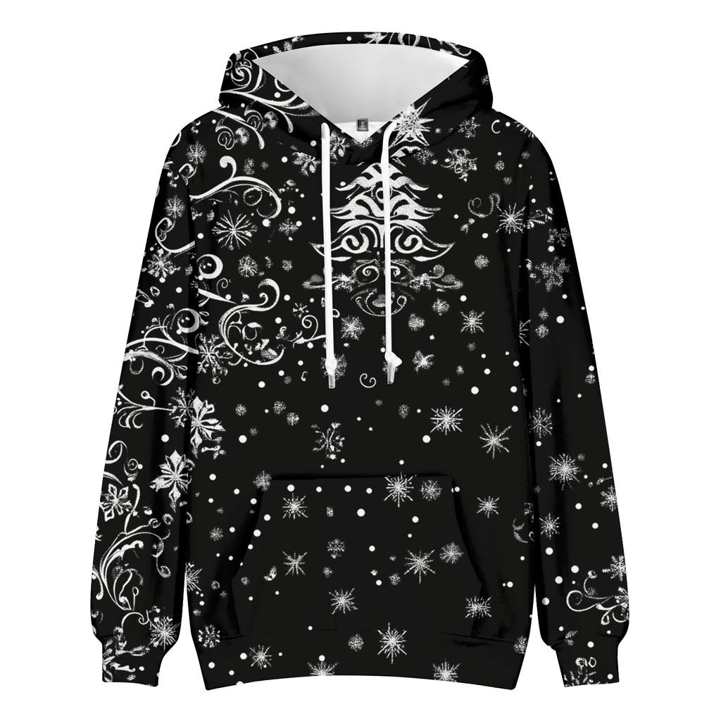 Kapşonlu Spor Eşofman Takımı Unisex Koşu Kıyafetleri Uzun Kollu Kazak Kapşonlu Sweatshirt
