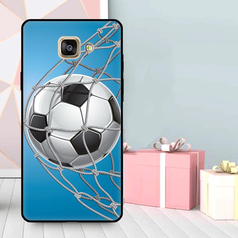 Custodia per Pallone da Calcio per Samsung Galaxy J3 J5 J7 J1 2016 A3 A5 2017 J4 J6 J8 A7 A9 A6 A8 Plus 2018 Cover