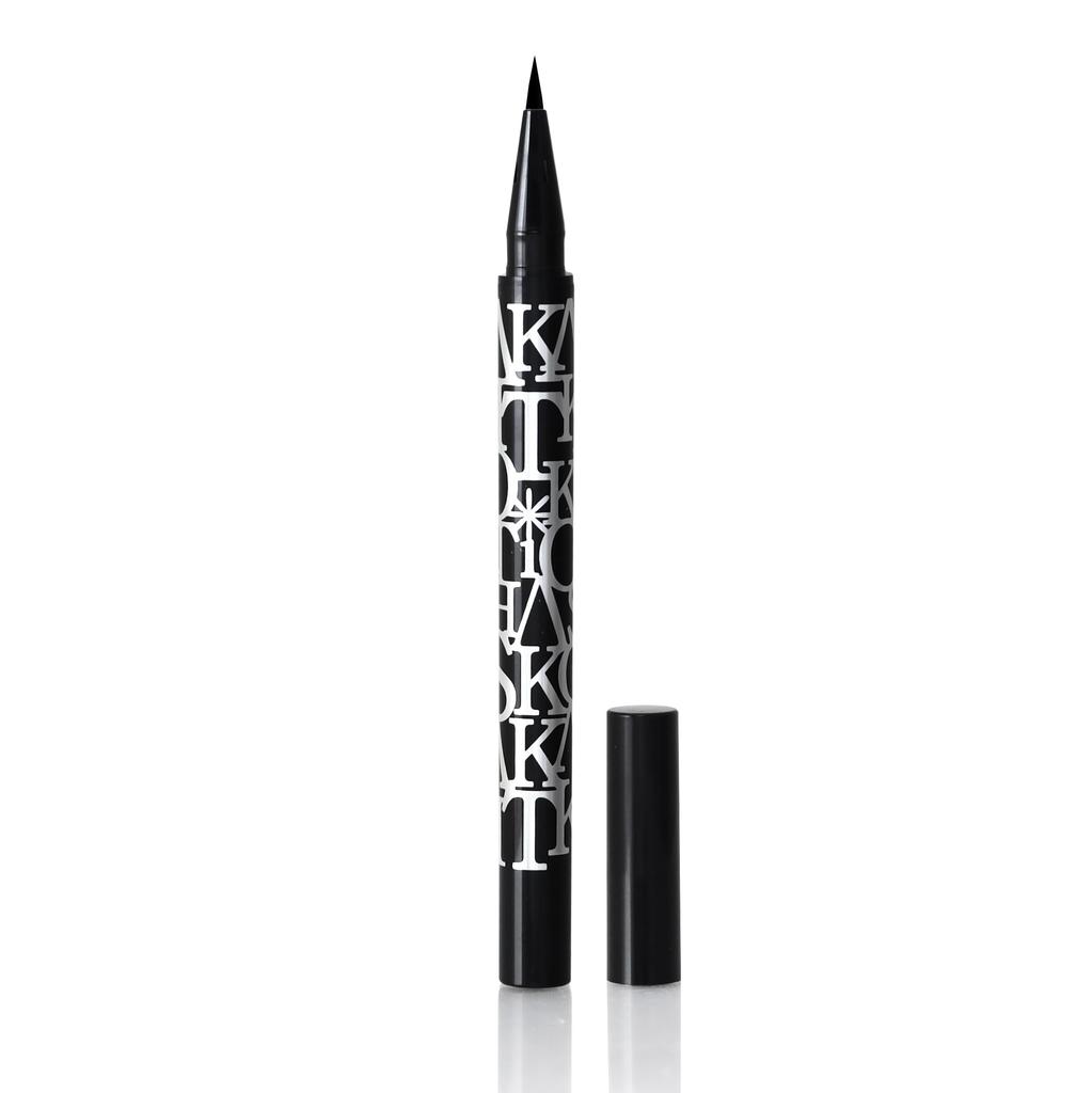 Liquid Eyeliner In Waterproof Film and by TAKAKO OHASHI Long-lasting Black, Type, Smudge-proof Long-lasting,