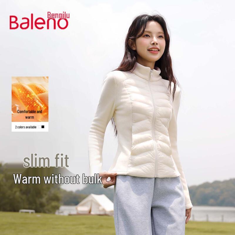 

Baleno Women s Lightweight Padded Fleece-Lined Jacket M