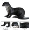 Children's Marine Animal Simulation Toy Set: Otter, Fish, Catfish, Water Monkey, Water Dog Models