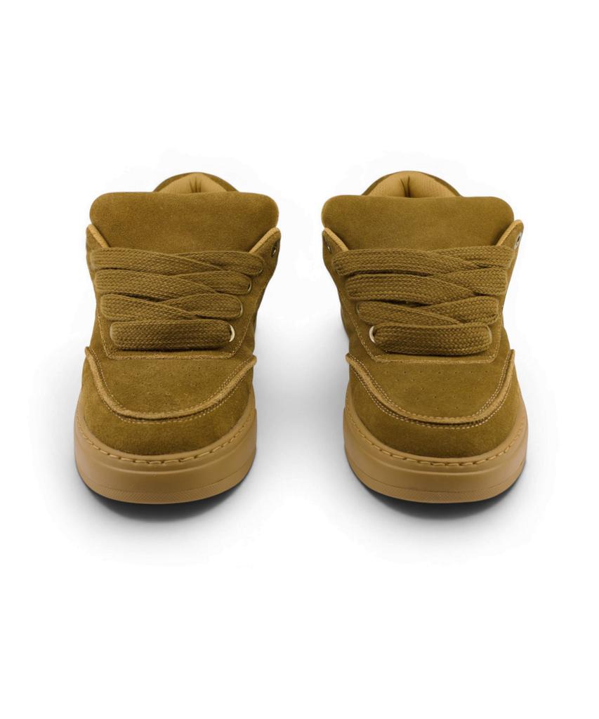Yase Kim Bora X Yase Deck Board Shoes Camel