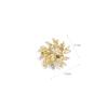 Bo Xin Yun Korean Zirconia Floral Brooch - Elegant Corsage Gift Pin