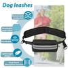 Hands Free Dog Leash for Running Walking Reflective Leash with Waist Bag Retractable Traction Rope for Running Walking Jogging