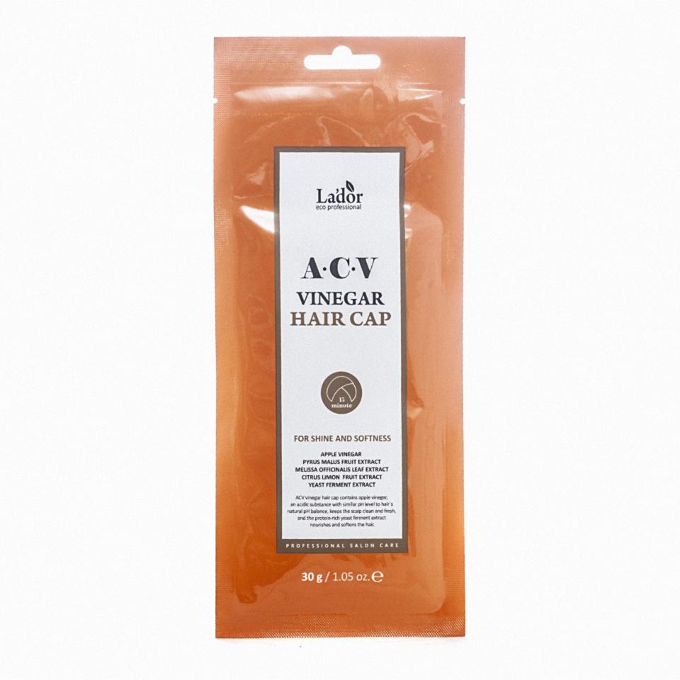

La dor ACV VINEGAR HAIR CAP Маска-шапочка для волос с яблочным уксусом 30г