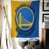 Golden State Warriors Wall Tapestry Aesthetic Wall Hanging Printed Fabric Blanket Decorative Tapestries for Bedroom Living Room Home Decor