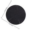 14-Inch Felt Fabric Planter Liner Reusable Round Basket Insert for Hanging Flower Pots Indoor Outdoor Gardening Moisture Control
