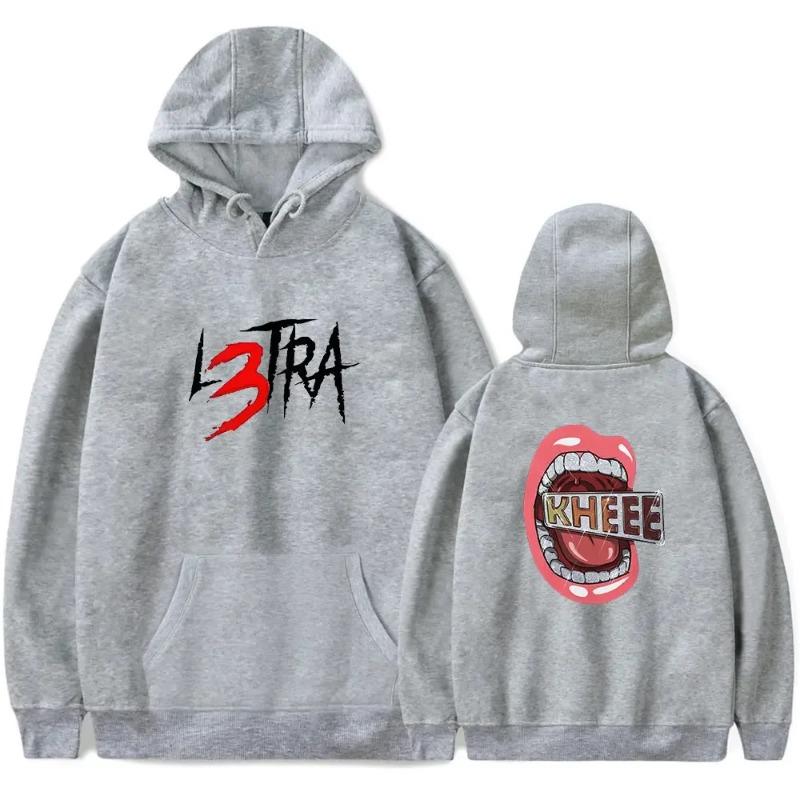 

Женская модная повседневная толстовка с капюшоном Luar La L Merch L3TRA Толстовка с капюшоном с длинными рукавами Модные пуловеры с капюшоном и толстовки женские XXXL