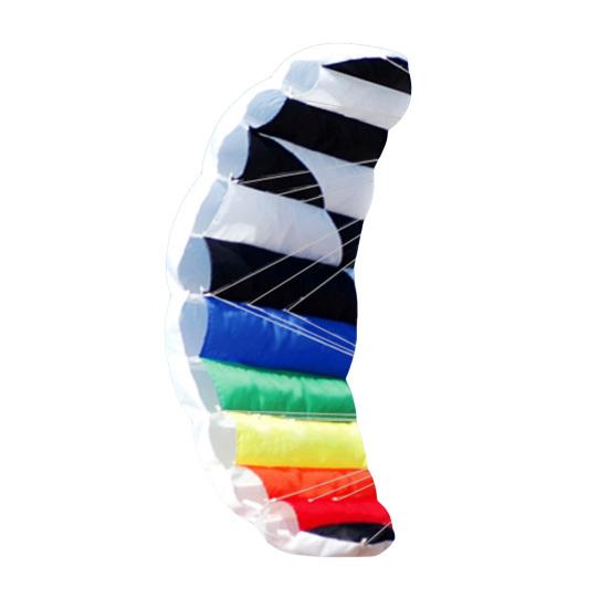 Запуск воздушного змея Красивый Износостойкий 1,4 м Радужный Двухлинейный Радужный Мощный Змей для Развлечений