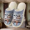 Cotton Shoes - Men's Warm and Comfortable Casual Home Shoes - Women's Slippers