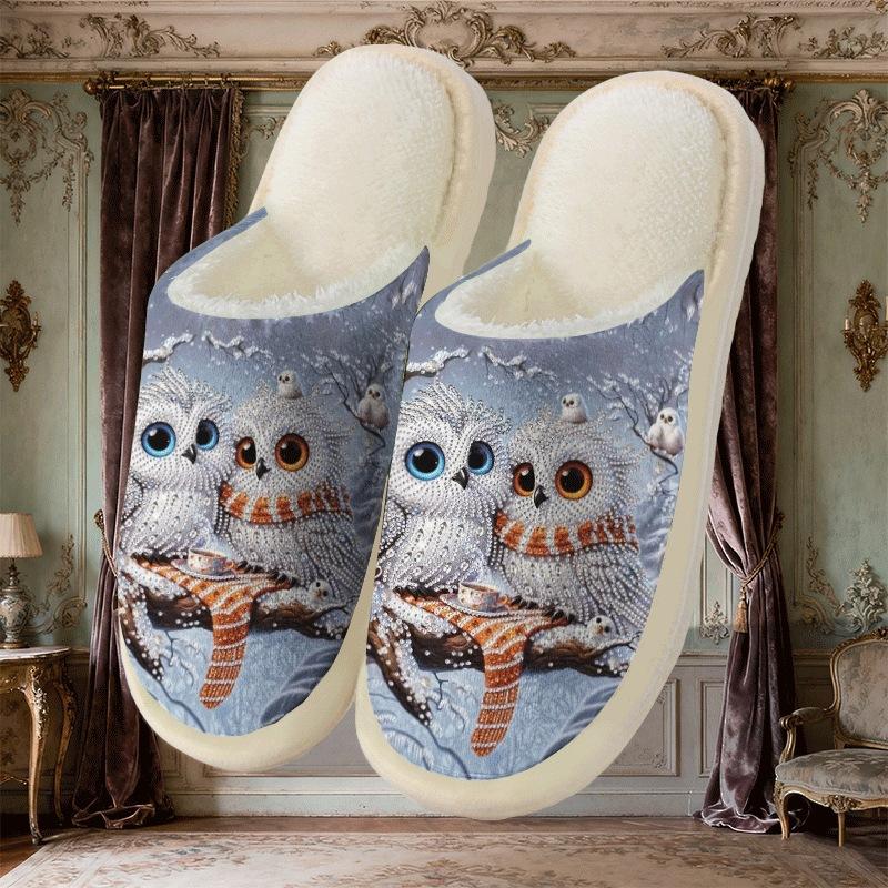 Cotton Shoes - Men's Warm and Comfortable Casual Home Shoes - Women's Slippers
