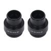 2 Stück 10x Mikroskop-Okulare 22mm Hoher Augenabstand Weites Sichtfeld Optische Linse Okular Dioptrieneinstellung 30mm Anschluss