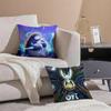 Cute Game O-Ori Cushion Cover Pillowcase Short Plush Invisible Zipper Room Sofa Cushion Cover