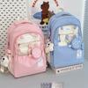 New Ins Style High Value Korean Version with Large Capacity Versatile School Bag Junior High School and High School College Backpack