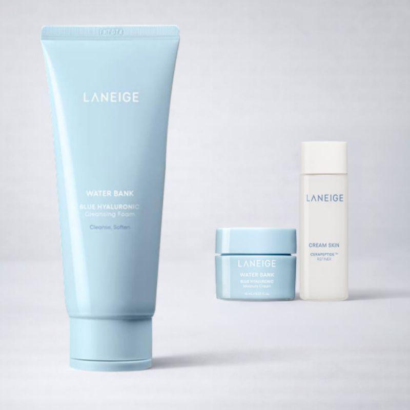 LANEIGE Water Bank Blue Hyaluronic Foam Cleanser 150g Deep Hydrating Facial Cleanser