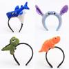 Cute Dinosaur & Shark Headband for Face Washing, Photos, and Performances - Perfect for Adults & Kids