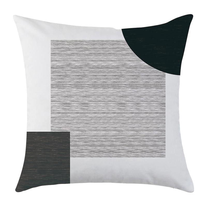 Home Decor Modern Geometric Pattern Digital Print Pillow Covers Pattern Cushion Cover Suitable For Sofa Bedroom Car Pillow Cover