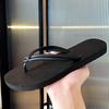 Flip-flops, Summer Fairy Style, Students Wear Thick-soled Non-slip Fashion, Beach Pinch Feet, Cool Slippers