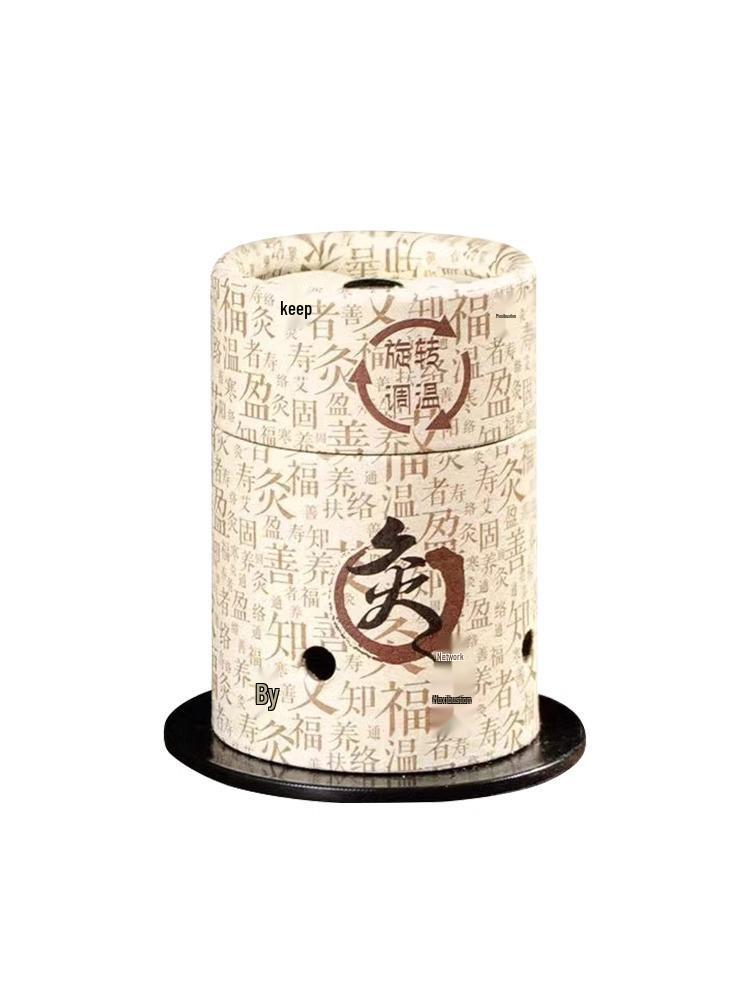 Moxibustion Stick and Smokeless Box Set - Portable Heat Therapy with Paper Tube Design