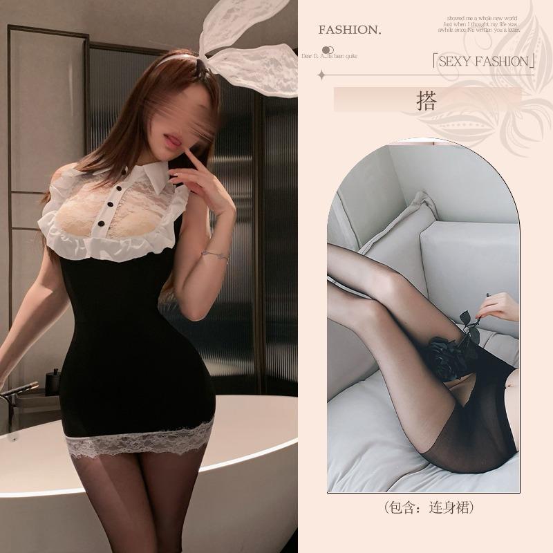 Sexy underwear fun female abstinence rabbit maid c uniform qn mood couple fun underwear products