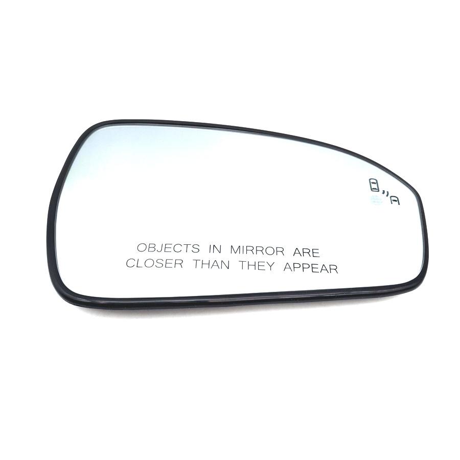 Passenger Side Mirror Glass Heated w/Blind Spot Detect For 2013-2020 Ford Fusion