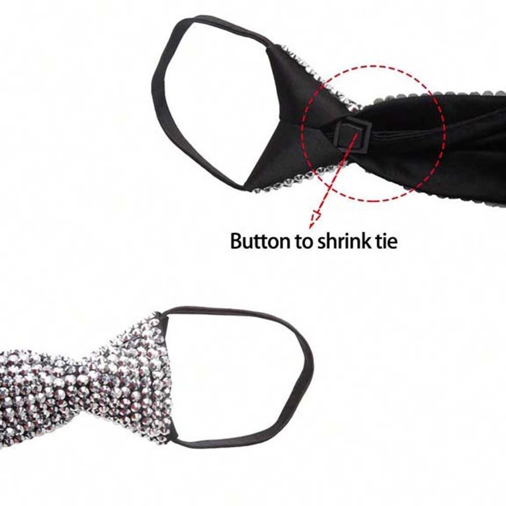Choker Punk Style Long Necktie Locomotive Style Pre-tied Tie JK Uniform Decoration