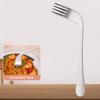 Stainless Steel Elbow Spoon Elderly Self-Feeding Curved Fork Angled Spoon Disabled Adults Patient Feeding Tableware Adaptive Utensils