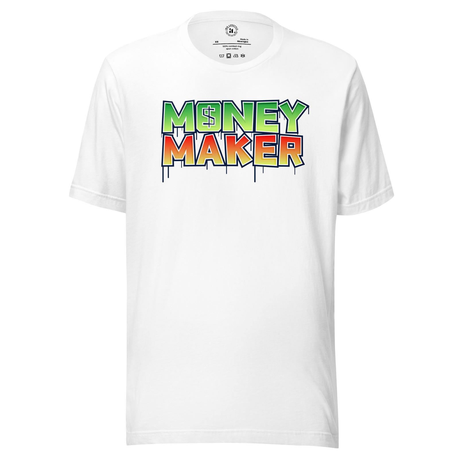 MONEY MAKER. Unisex t-shirt XL