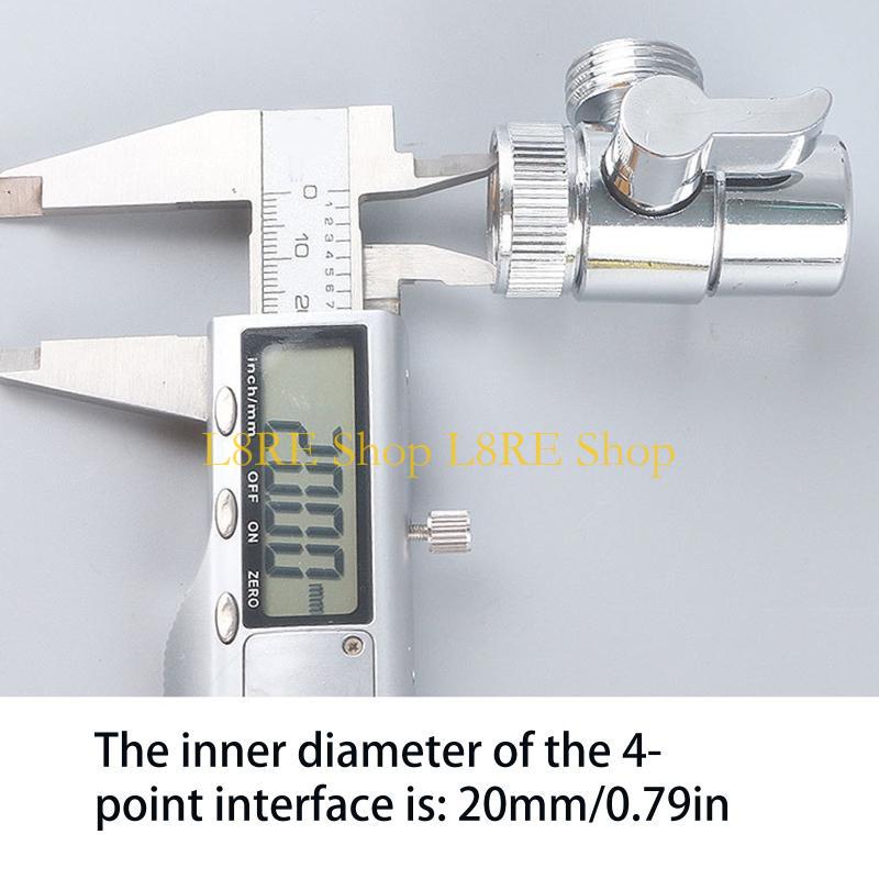 L8RE Alloy 1/4" Tube Single Cut for Valve Diverter Switch Water Divider Conversion Faucet Water Inlet Accessories Kitchen Too