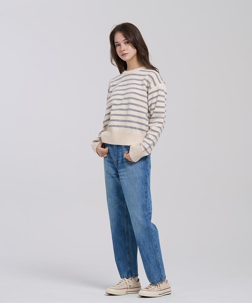 LEVHEARTED Groove Boyfit Denim - Blue