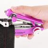 Portable Mini Manual Sewing Machine Pocket Outdoor Tourism Handheld Household Easy Multifunctional Threading Tools Color TMZ
