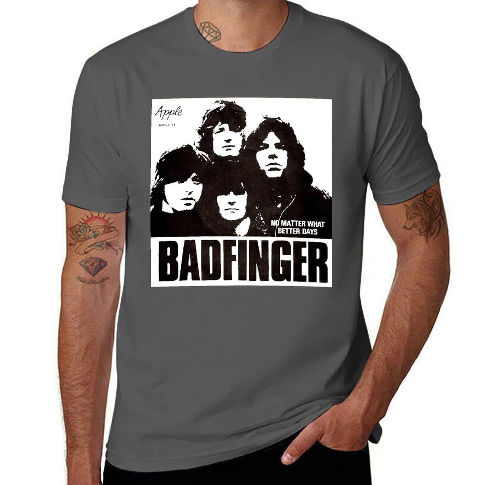 

No Matter What, Power Pop, Classic Rock, 1970, Classic Alternative, Badfinger, T-Shirt cute tops mens cotton t shirts S