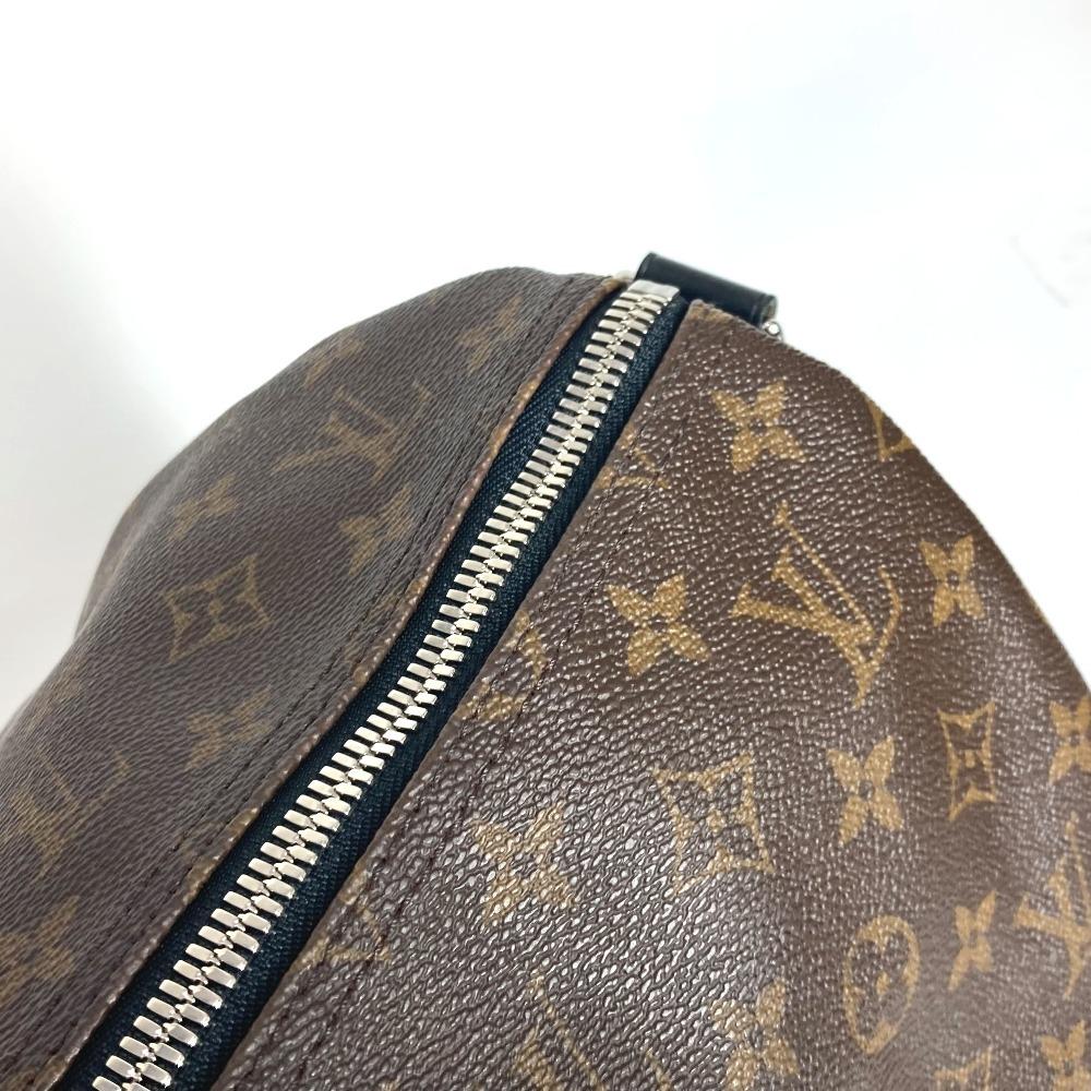 Louis Vuitton M56714 MonogramMacassar KeepallBandouliere55 Hand Bag Duffle Bag