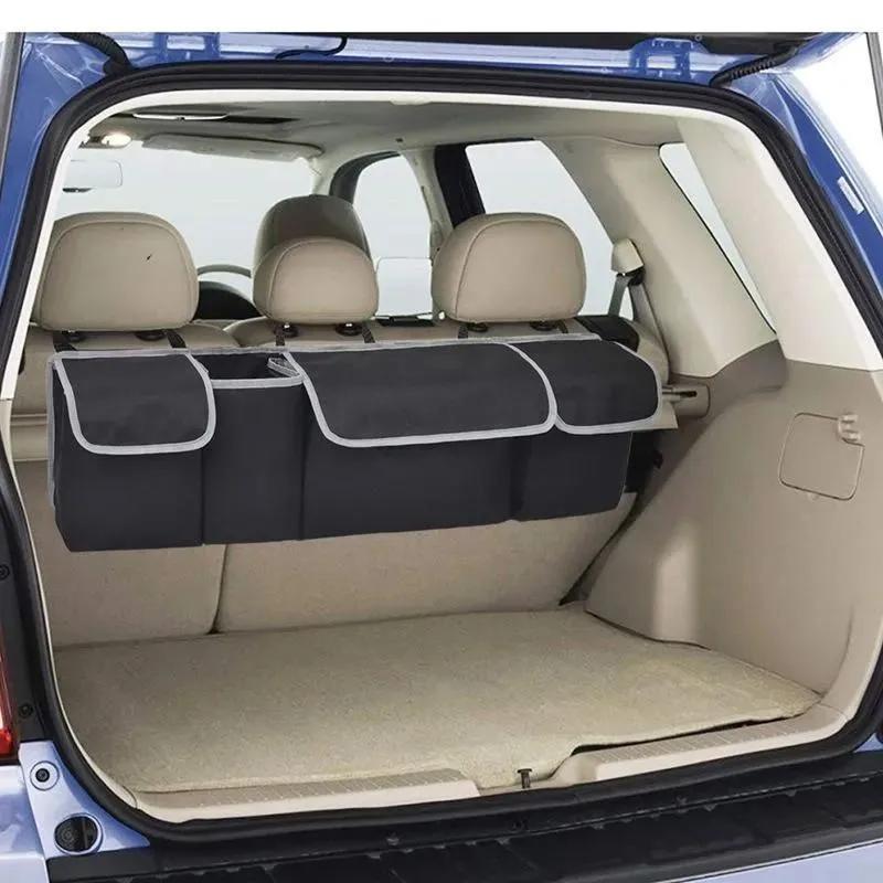 Organizzatore Bagagliaio Auto Borsa Portaoggetti Sedile Posteriore Alta Capacità Multiuso Oxford Organizzatori Schienale Sedile Auto Interno Automobilistico