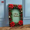 Christmas Joy Vintage Metal Tin Sign Wall Art 8x12 Inch Holiday Home Decor For Living Room Office Cafe