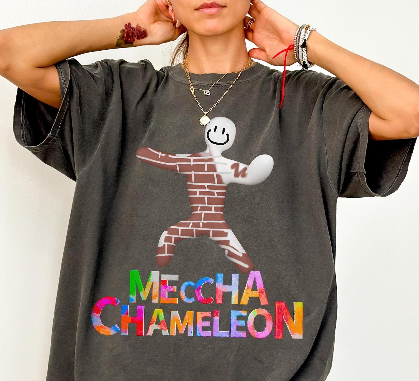 Meccha Chameleon Game Shirt - Hide and Seek Paint Game Shirt,Indie Game Tshirt,Funny Gamer Tee,Mecha Chameleon Tshirt S