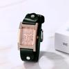 Watch Antique Square Leather Roman Alphabet Analog Waterproof Leather Belt Casual Business Fashion Watch Accessories Birthday Christmas Day Present