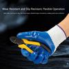 12pairs Stretch Protective Gloves High Durability Cycling Mittens Safety Gloves  Construction Sites