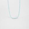 [Judy And Paul] Leshu Sky Blue Bead Chain Necklace N51571