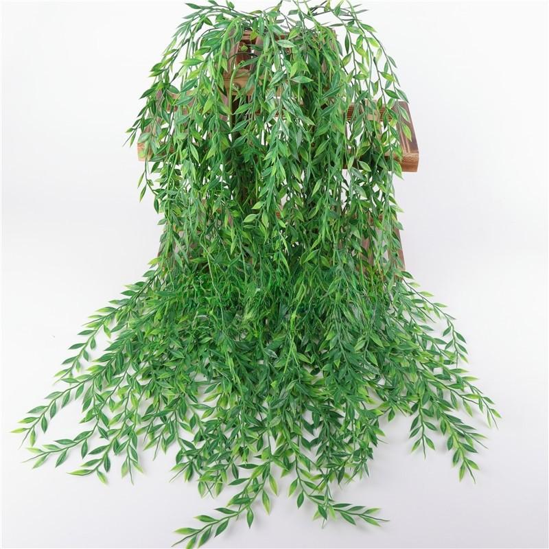 Artificial Plant Willow Wall Hanging Decoration For Bedroom Wedding Outdoor