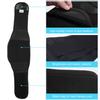 Lumbar Waist Belt, Lower Back Support Belt with Breathable Mesh Panels
