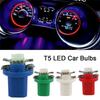 10Pcs T5 B8.5d LED Light Cars Interior Lamp Accessories Speed Lights Bulb Dashboard Side Switch Lamps 12V Instrument Signal Lamp